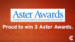 Article thumbnail for Crosby Wins Three Aster Awards for Healthcare Marketing